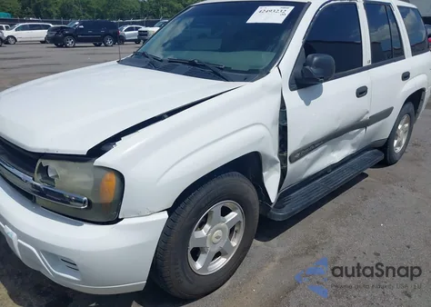 2003 Chevrolet Trailblazer Ls из США, поврежденный, VIN 1GNDS13SX32396727